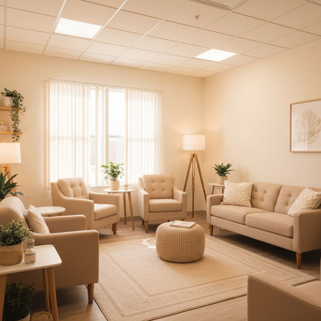 Peaceful consultation room